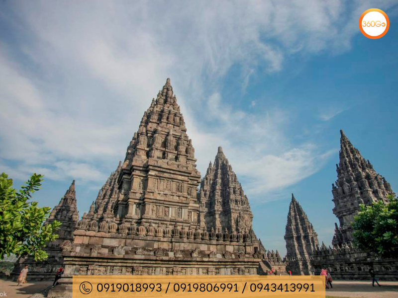 Chiêm ngưỡng sự hùng vĩ của Prambanan - Du lịch 360Go